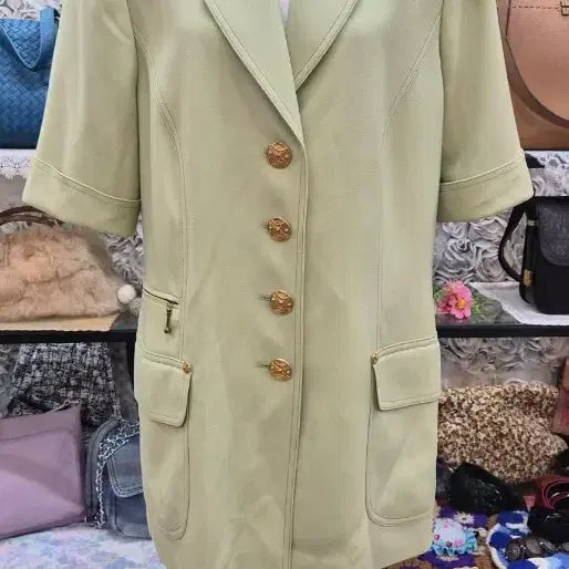[BUNJANG] Louis Feraud Wool Blend Long Jacket / LOUIS FERAUD 울 혼방 고급 롱자켓 66 77