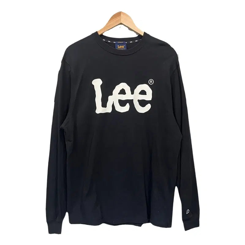 [BUNJANG] Lee Long Sleeve Logo T-Shirt / A4092[LEE] 리 롱슬리브 로고긴팔 티 S