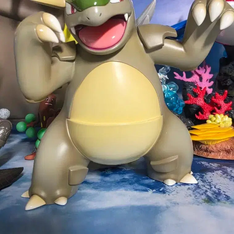 [BUNJANG] Shiny Kangaskhan Resin Scale Statue / 포켓몬스터 레진 스케일 이로치 캥카 대구 직거래7