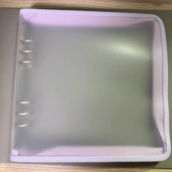 [BUNJANG] Yudang.com A5 Wide Purple Binder / 유댕닷컴 A5와이드 보라 퍼플 포카바인더 스티커 엽서