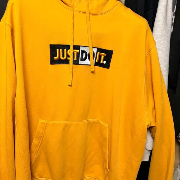 [BUNJANG] Nike "Just Do It." Logo Hoodie / 나이키 후드