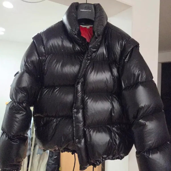 [BUNJANG] Heritage Floss Padded Jacket Black L / 헤리티지플로스 패딩 / L / 블랙