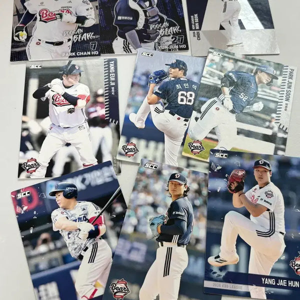 [BUNJANG] Doosan Bears KBO Card Bundle Set / KBO 카드 두산 베어스 일괄