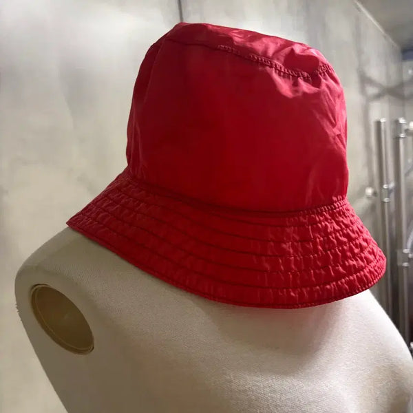 [BUNJANG] Coach Red Bucket Hat / 코치 버킷햇 레드