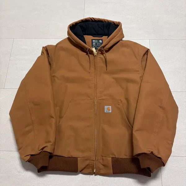 [BUNJANG] Carhartt WIP Active Jacket J140 Brown / [L] 칼하트 엑티브 자켓 j140 brn