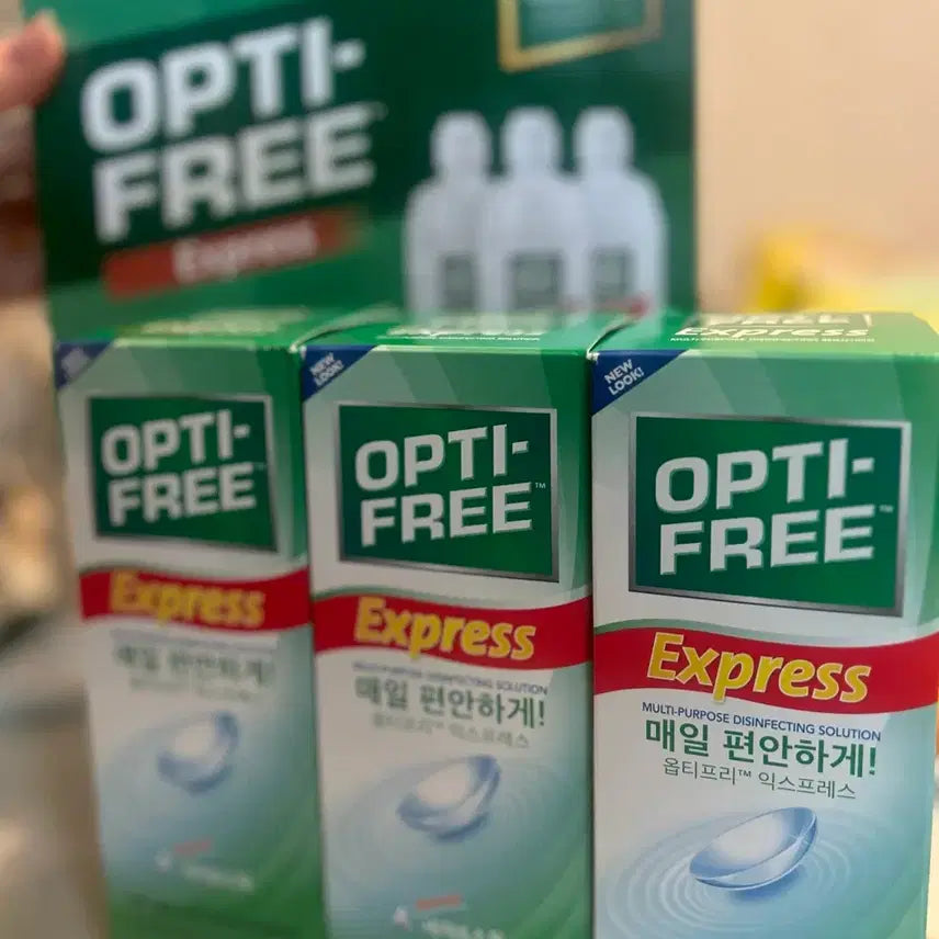 [BUNJANG] Opti-Free Express Lens Care Solution / 옵티프리 익스프레스 렌즈 세척액 리뉴