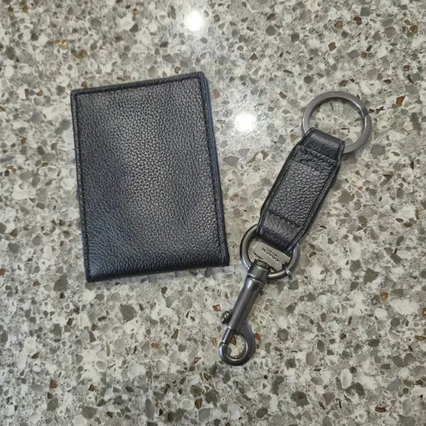 [BUNJANG] Coach Slim Card Wallet 97737 BLK / 코치 슬림 카드지갑