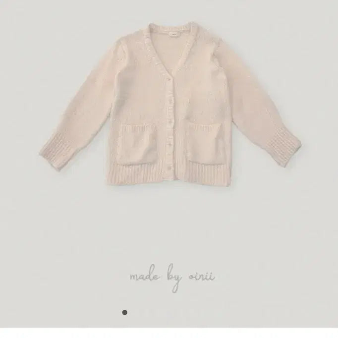[BUNJANG] Oini Half Cardigan Apricot / 택O 오이니 하프 가디건 에프리콧