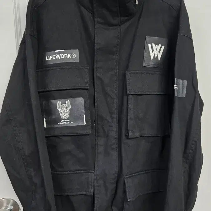 [BUNJANG] LifeWork Black Work Pocket Jacket / 라이프워크 블랙 워크 포켓자켓