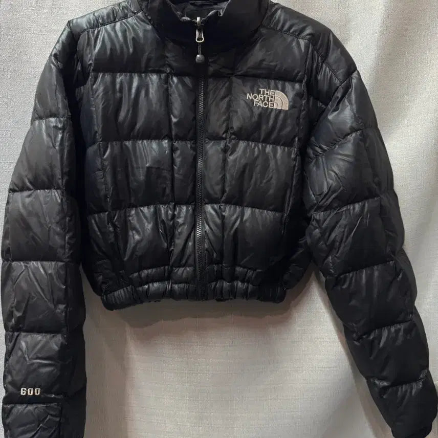 [BUNJANG] The North Face 600 Goose Down Custom Cropped Puffer Jacket (Size M) / 노스페이스600 구스다운 커스텀 크롭 패딩 95(M)