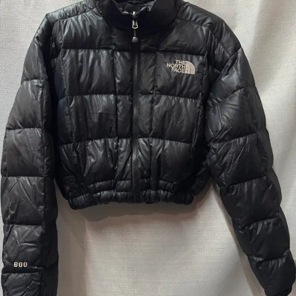 [BUNJANG] The North Face 600 Goose Down Custom Cropped Puffer Jacket (Size M) / 노스페이스600 구스다운 커스텀 크롭 패딩 95(M)