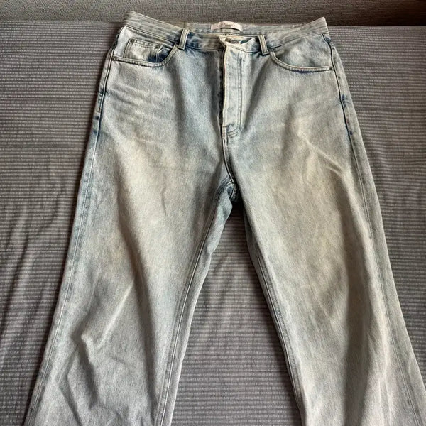 [BUNJANG] Brownyard 21FW Regular Denim (Light Blue) / [2] 브라운야드 21FW 레귤러 데님 (라이트블루)