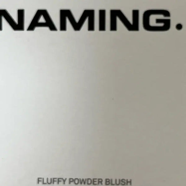 [BUNJANG] Naming Fluffy Powder Blush Bashful New Sealed / 네이밍 플러피 파우더 블러쉬 배쉬풀 미개봉새상품