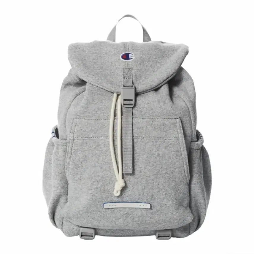 [BUNJANG] Champion x RAWROW String Rucksack Mini Backpack Grey (Sealed) / 챔피온 x 로우로우 스트링 럭색 미니 백팩 그레이(미개봉)