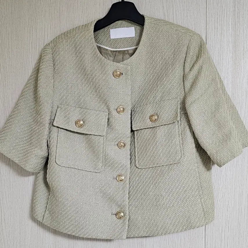 [BUNJANG] Vogue Tweed Jacket Size 55 / 보브 트위드 자켓 55사이즈