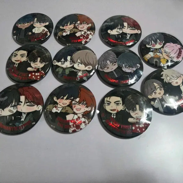[BUNJANG] Mofun Horror House Can Badge Bundle Set / 모펀 호러하우스
