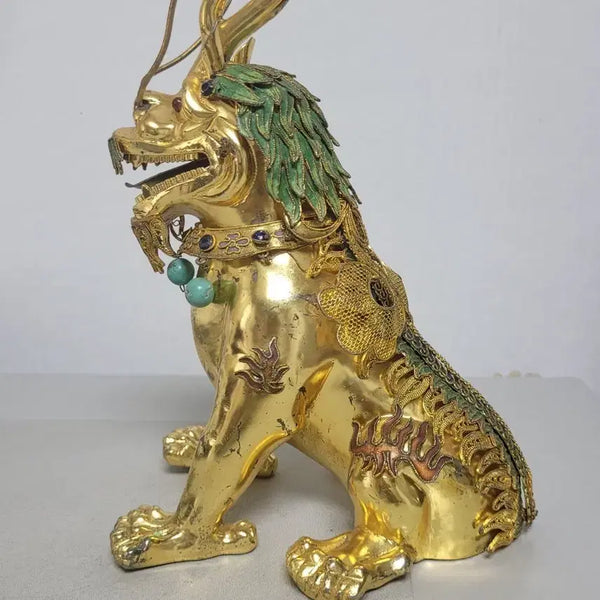 [BUNJANG] Bronze Haetae Figurine / 동태범랑 해태