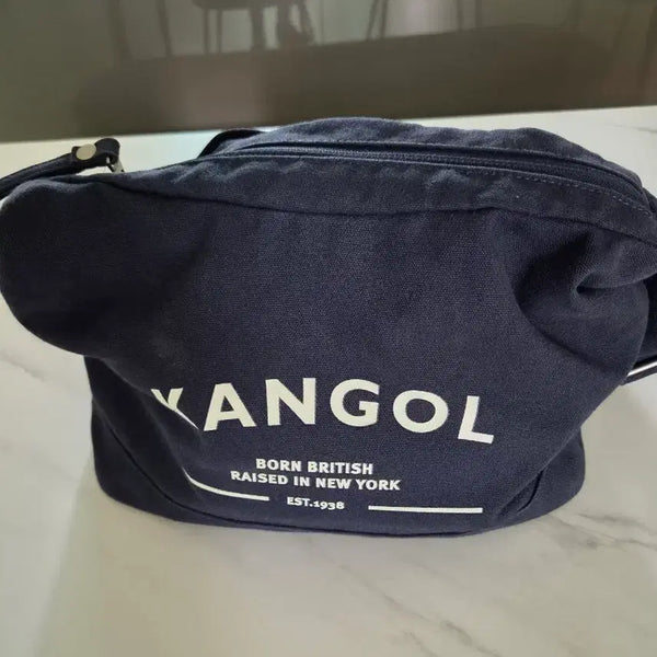 [BUNJANG] Kangol Crossbody Bag Navy / 캉골 크로스백 네이비