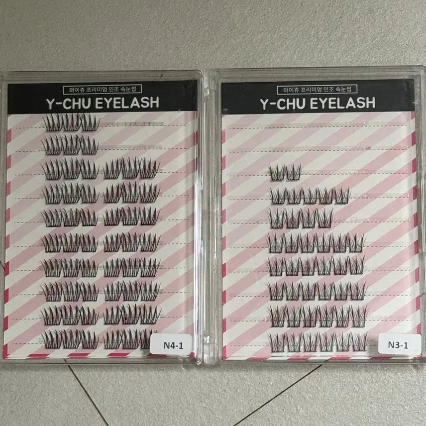 [BUNJANG] YCHOO No-Glue Strip Eyelashes / 와이츄 노글루 가닥속눈썹