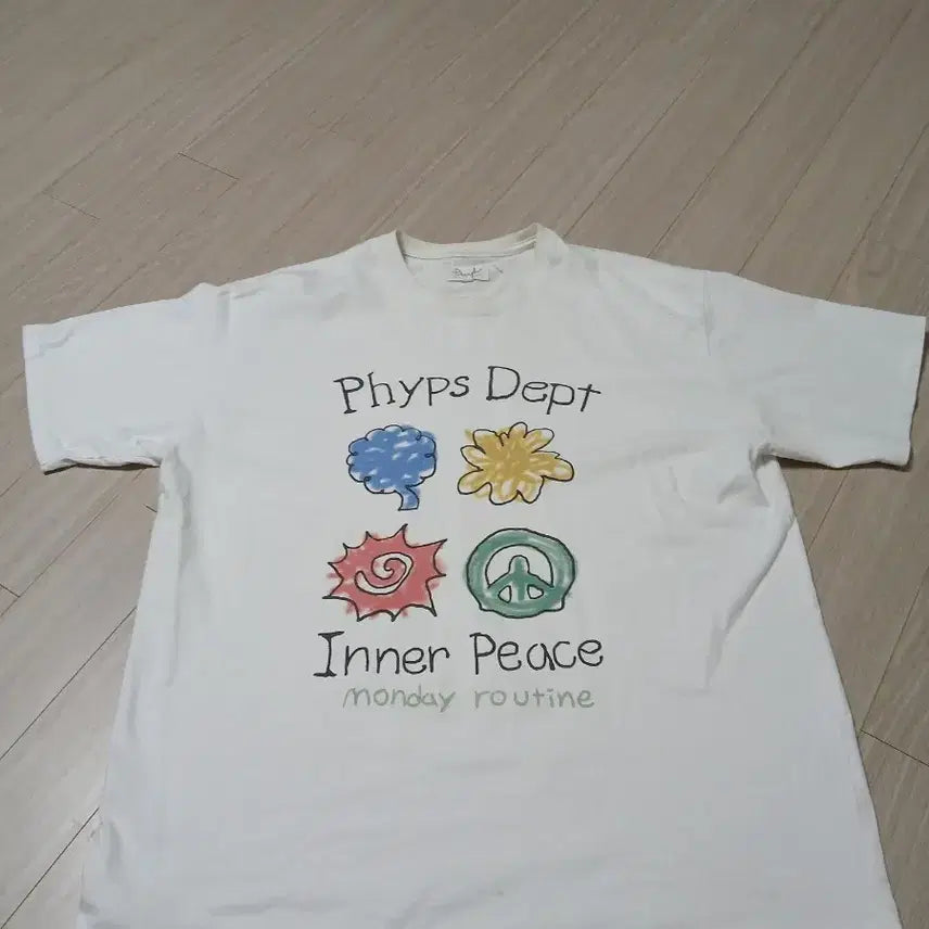 [BUNJANG] Phyps Dept Inner Peace T-Shirt / Phyps Dept이너피스 반팔티