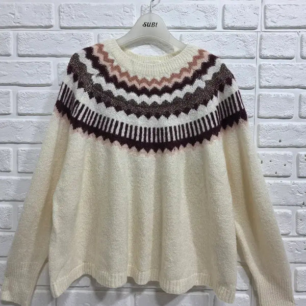 [BUNJANG] Plastic Island Wool Blend Knit (Size 55-77) / 플라스틱아일랜드 모혼방 니트55ㅡ77