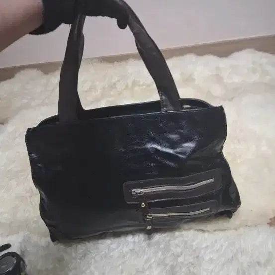 [BUNJANG] Black Tote Bag / 토트백 블랙