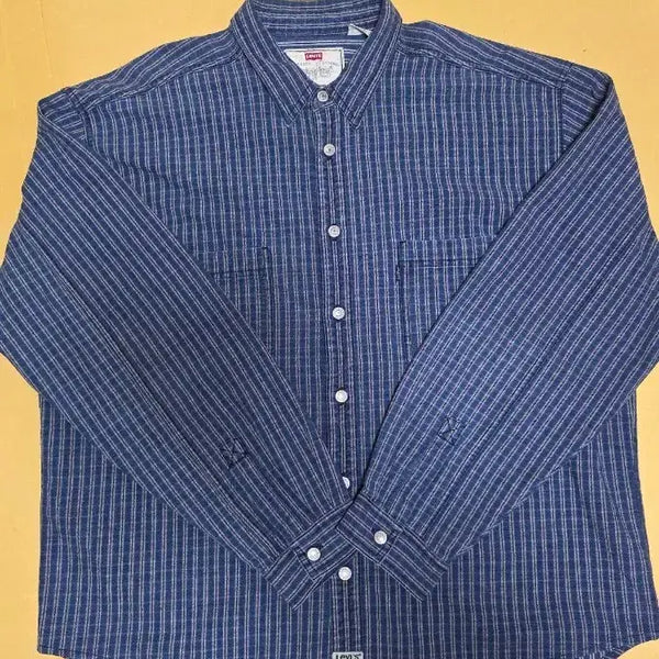 [BUNJANG] Levi's Blue Tab Plaid Shirt XL / LEVIS 리바이스 체크셔츠 XL