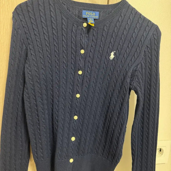[BUNJANG] Polo Navy Cardigan / 폴로 네이비 가디건
