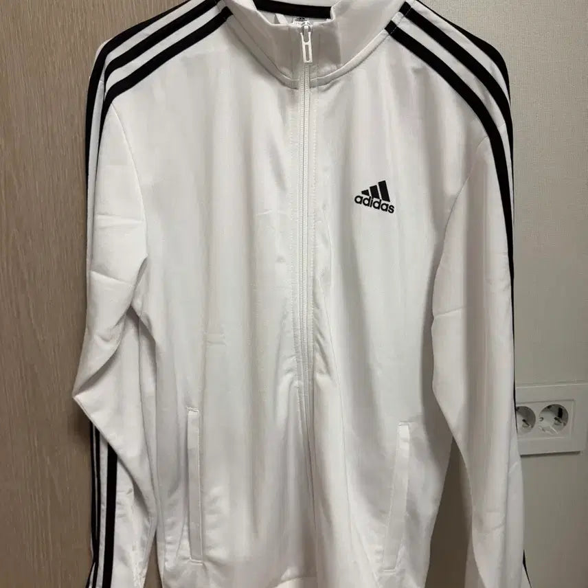 [BUNJANG] Adidas White Track Top / 아디다스 트랙탑 화이트