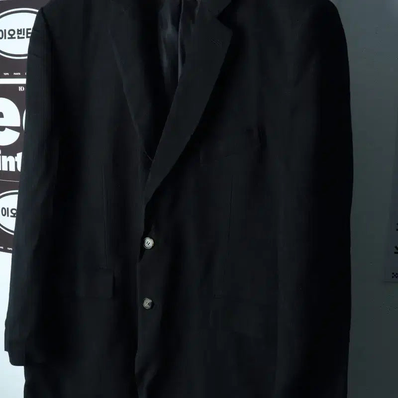 [BUNJANG] RECTO Zip-Up Windbreaker Jumper Jacket Oversized Blazer / (L-2XL) 렉토 집업 바람막이 점퍼자켓 오버핏 정장-H39833