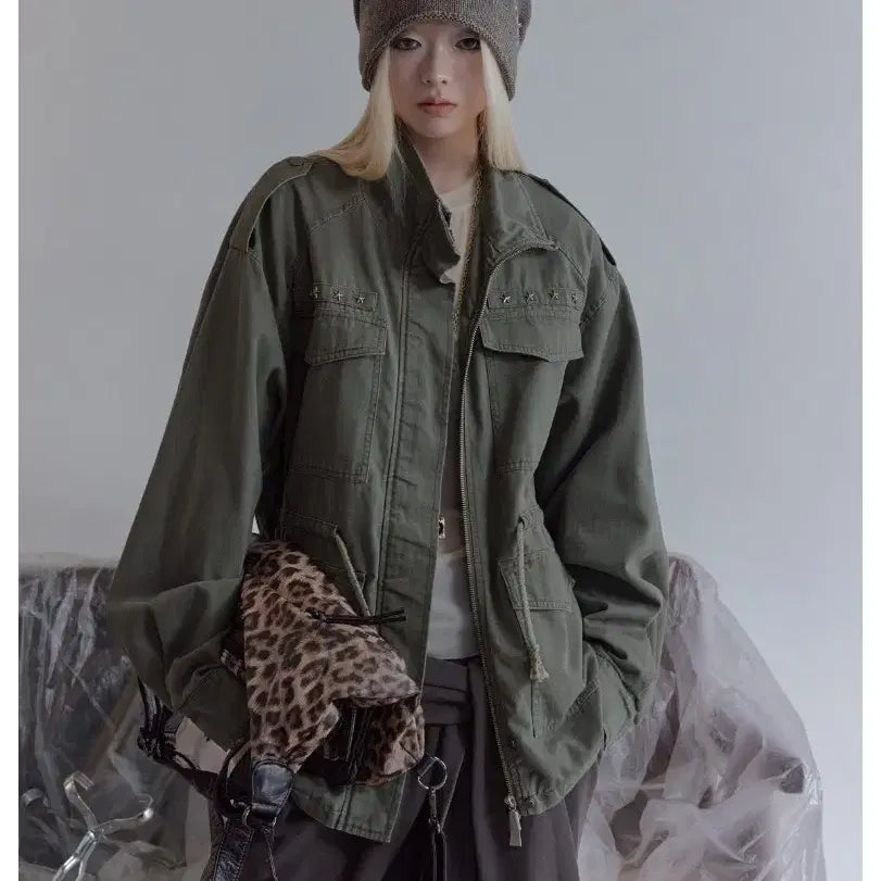 [BUNJANG] Vintage Washed M65 Field Jacket / [무배/새상품] 스트릿 빈티지 워싱 M65 필드 야상 자켓