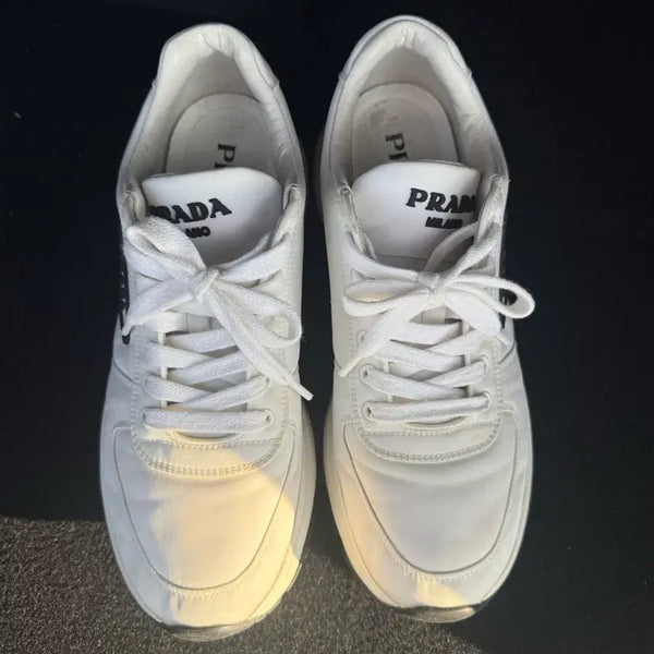 [BUNJANG] Prada Sneakers White / 프라다 스니커즈 화이트