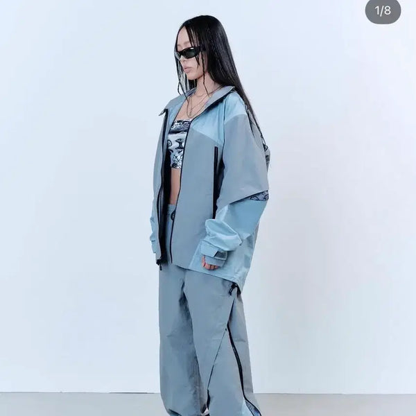 [BUNJANG] VCTR 3-Layered Track Jacket / VCTR 브이시티알 3레이어드 트랙자켓
