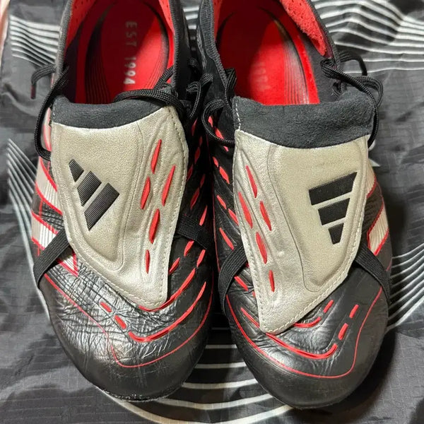 [BUNJANG] Adidas Predator Elite FT AG "Core Black / Silver Metallic" / 아디다스 프레데터 엘리트 FT AG BSR 코어 블랙 실버 메탈릭