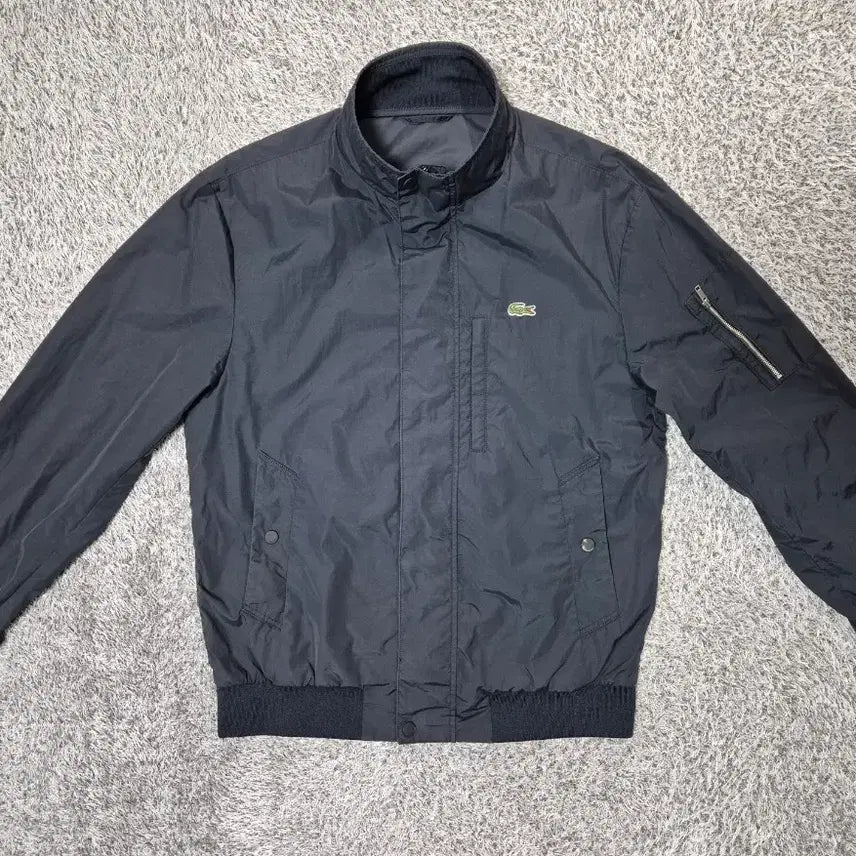 [BUNJANG] Lacoste Men's Blouson Jacket Navy Size 100 / 라코스테 남성 블루종 자켓 100