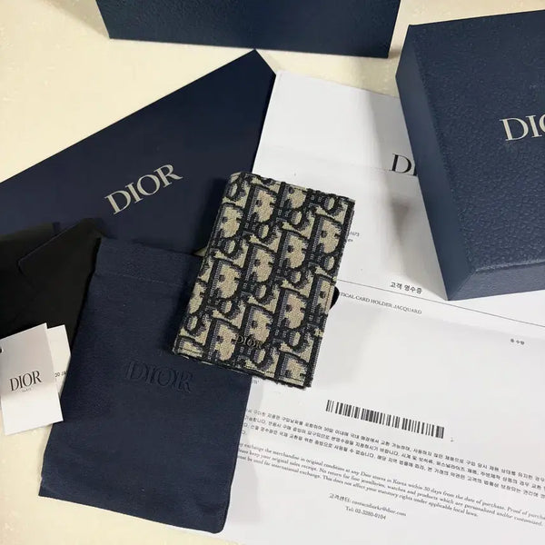 [BUNJANG] Dior Oblique Organizer Beige / [26년식/S급] 디올 오블리크 오거나이저 베이지