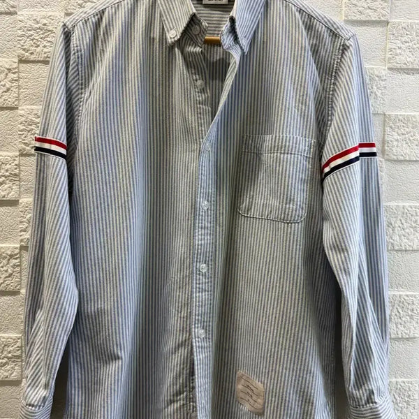 [BUNJANG] Thom Browne Striped Shirt Size 1 / 특가!! <정품>톰브라운 스트라이프 셔츠 사이즈 1