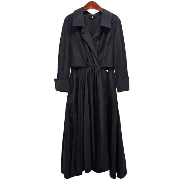 [BUNJANG] DEWL Jacket Type Flare Skirt / #DEWL 듀엘 자켓형 플레어 스커트 d877