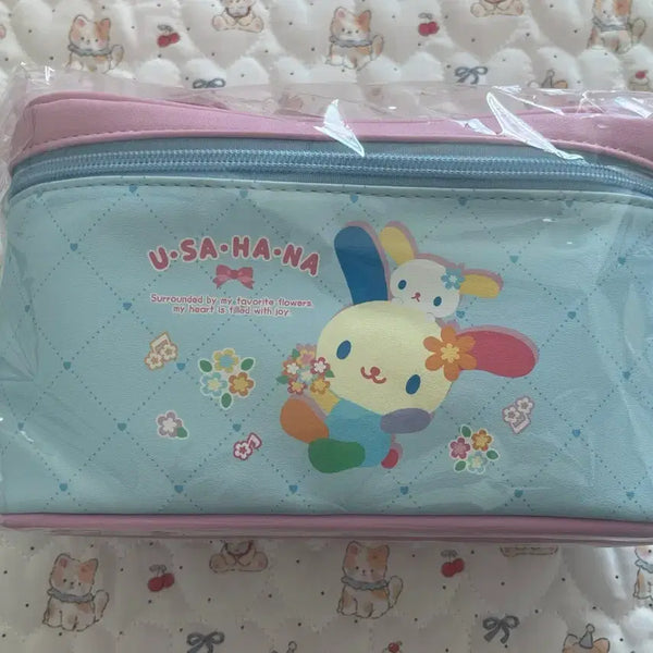 [BUNJANG] Usahana Makeup Vanity Pouch / 우사하나 메이크업 버니티 파우치