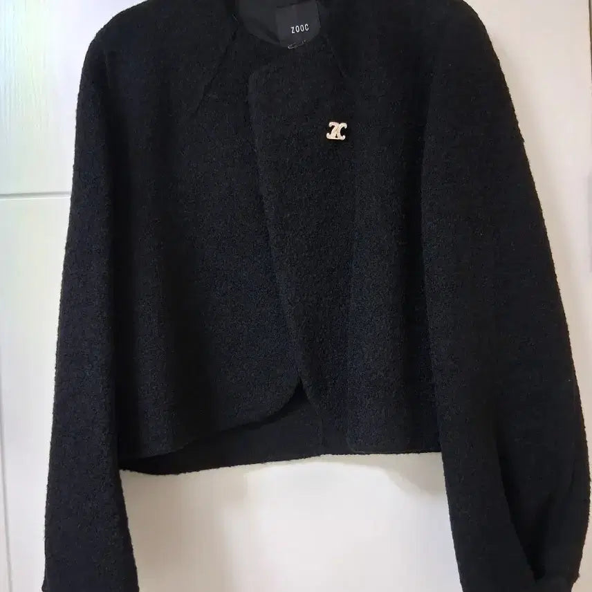 [BUNJANG] Jook Black Boucle Jacket / 주크 블랙 뽀글이 자켓