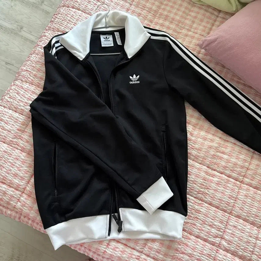 [BUNJANG] Adidas Black and White Track Jacket / 아디다스 검흰 져지