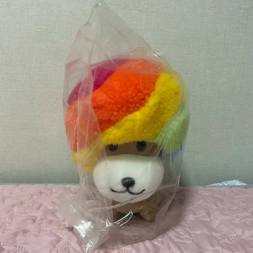 [BUNJANG] San-X Afroken M Size Plush / 산엑스 아프로켄 M사이즈 인형