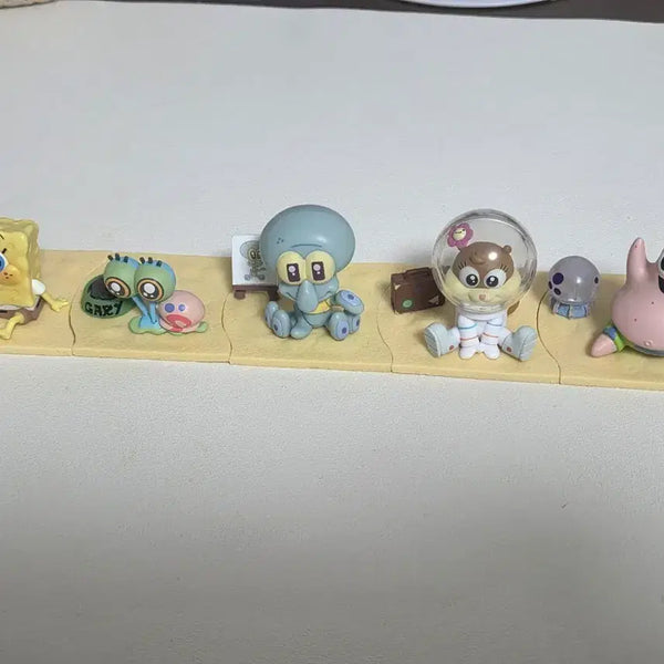 [BUNJANG] SpongeBob Baby Figure Bundle Set / 스폰지밥 베이비 피규어 랜박