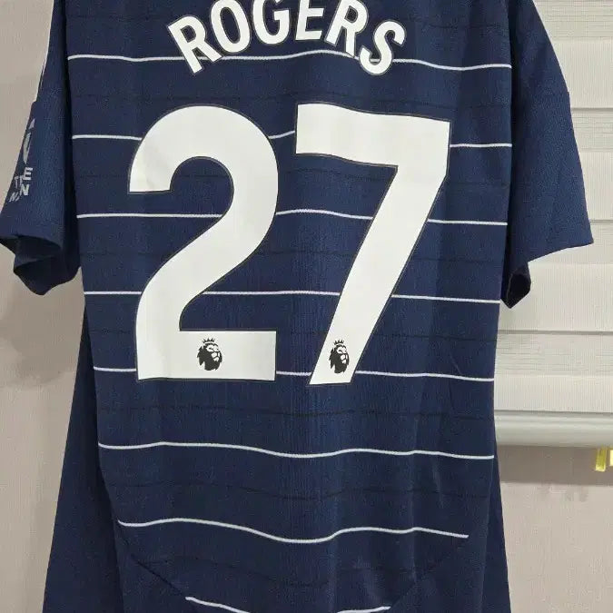 [BUNJANG] Aston Villa 24/25 Morgan Rogers Third Kit Player Version - XL / [새상품] 모건 로저스 24 25 아스톤 빌라 유니폼 XL