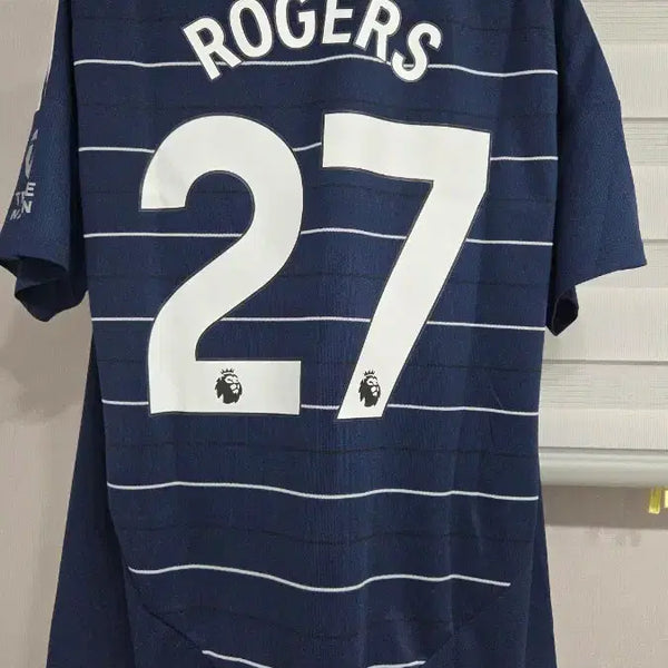 [BUNJANG] Aston Villa 24/25 Morgan Rogers Third Kit Player Version - XL / [새상품] 모건 로저스 24 25 아스톤 빌라 유니폼 XL