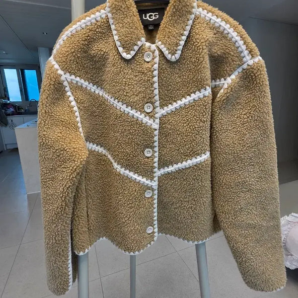 [BUNJANG] UGG Allison Faux Shearling Jacket / UGG)엘리슨 플러드 쉘 자켓