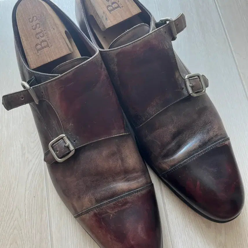 [BUNJANG] Fratelli Borgioli Double Monk Strap Shoes / Fratelli Borgioli 더블몽크