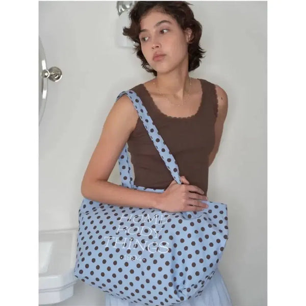 [BUNJANG] Homebody Things Dot Eco Bag / 홈바디띵즈 도트 에코백