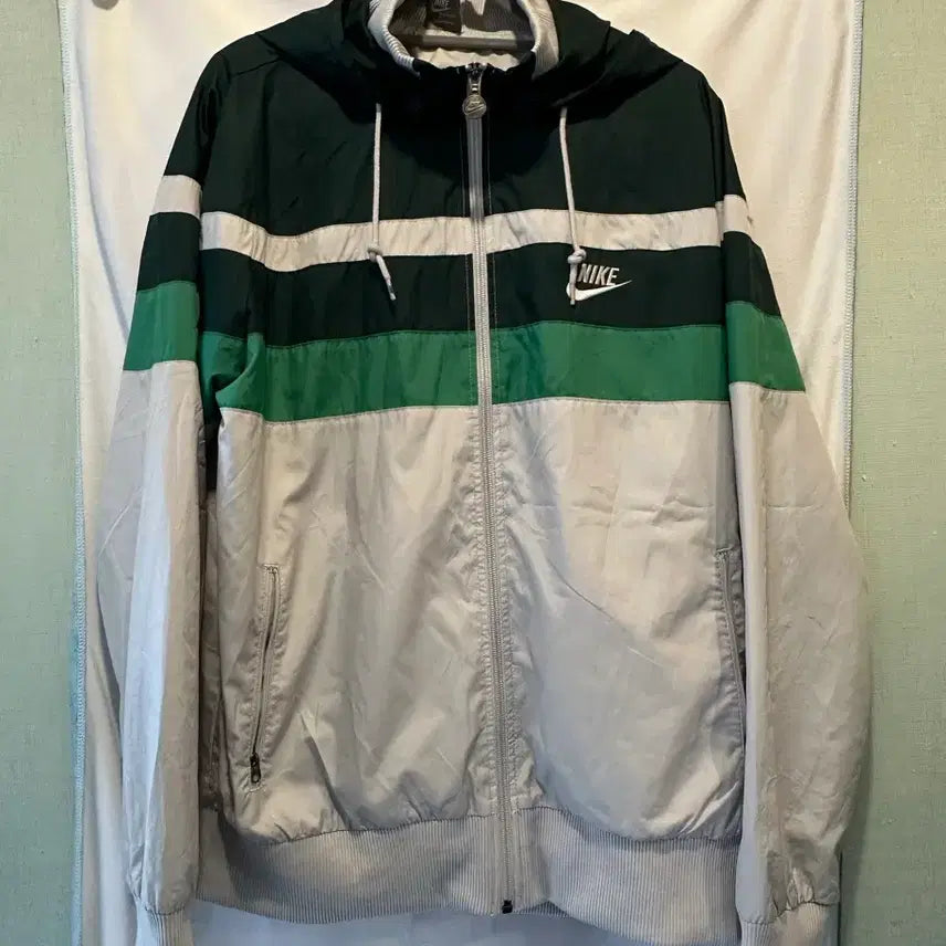 [BUNJANG] Nike Color Block Windbreaker Jacket XL / 나이키 컬러 블록 바람막이 자켓