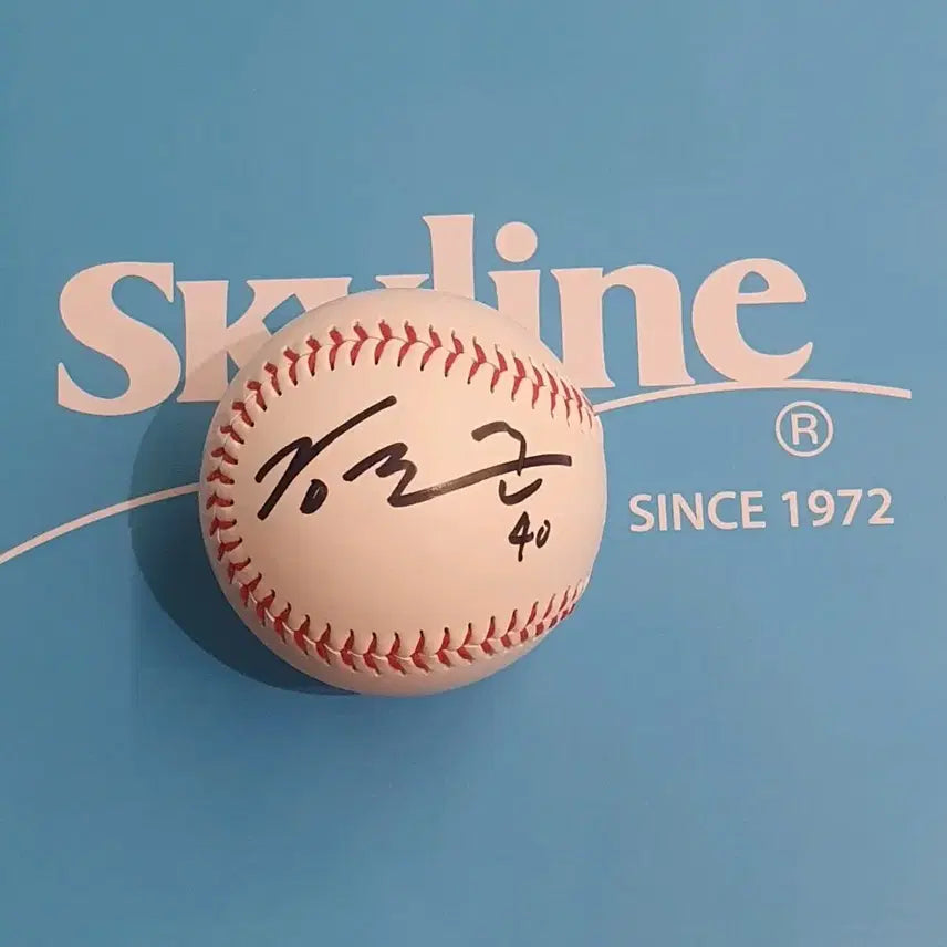 [BUNJANG] Kim Min-jun Autographed Baseball / SSG랜더스 신인투수 김민준 선수님 싸인볼 친필 싸인 야구공 스카이라인 SSG 랜더스